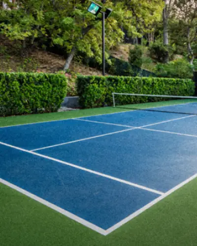 Quadra de tênis e pickleball