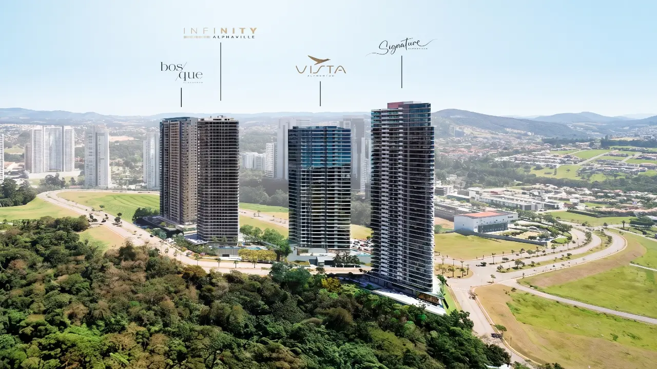Vista panorâmica do Alphagran — Alphaville, Barueri